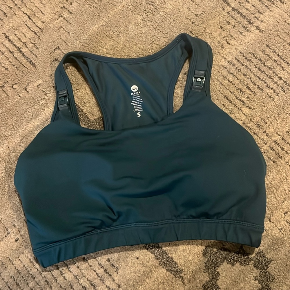 Excellent condition Senita Athletics Go with the Flow Nursing sports Bra